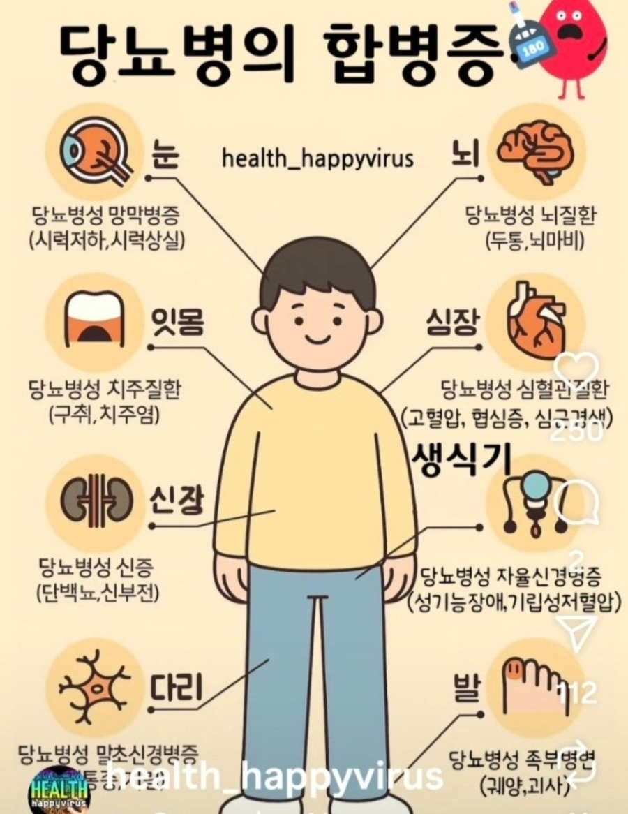 당뇨 합병증, 최신 정보와 함께 알아야 할 핵심 확인 포인트