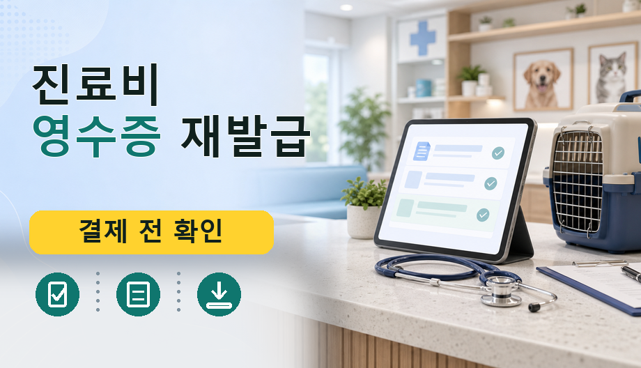 진료비 영수증 재발급를 설명하는 대표 이미지