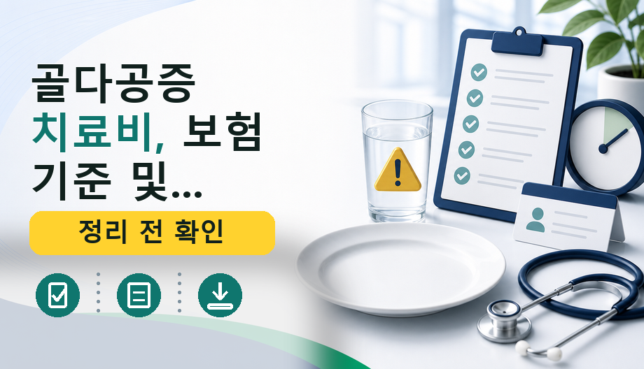 골다공증 치료비, 보험 기준 및 비용 확인 전 필수 체크리스트