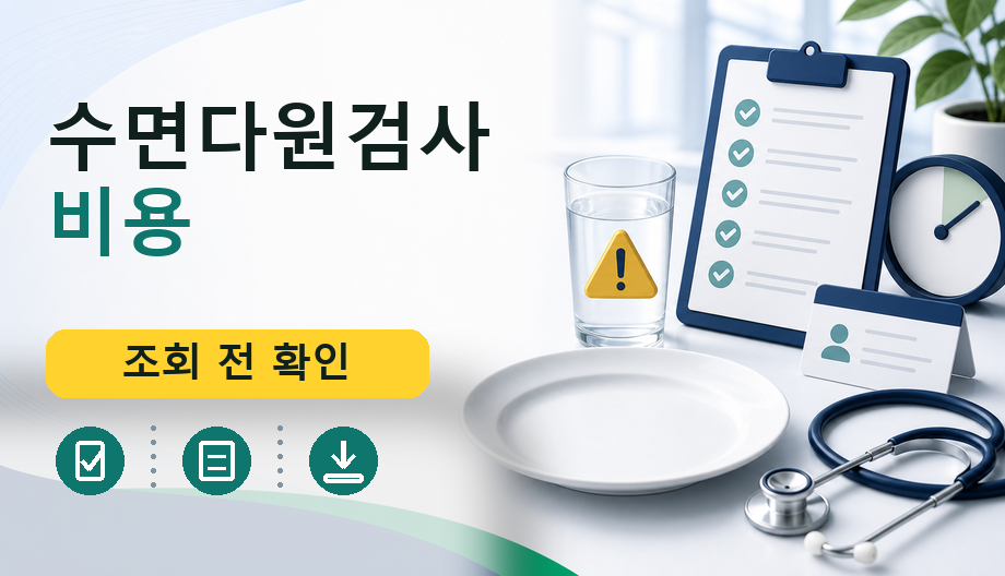 수면다원검사 비용: 보험 적용 기준 및 확인 방법 총정리