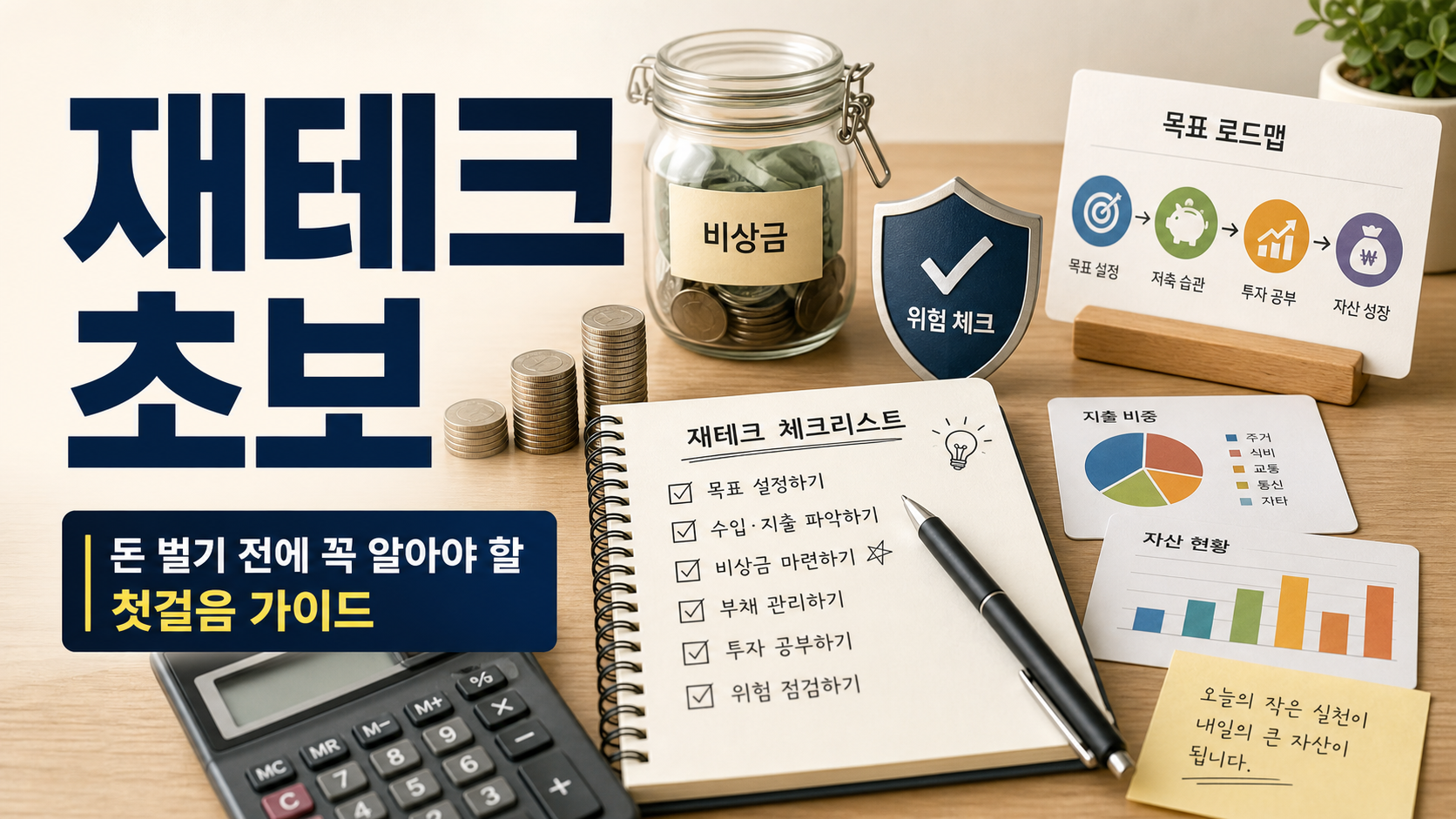 돈 벌기 전, ‘이것’부터 점검! 재테크 초보를 위한 확실한 첫걸음 가이드