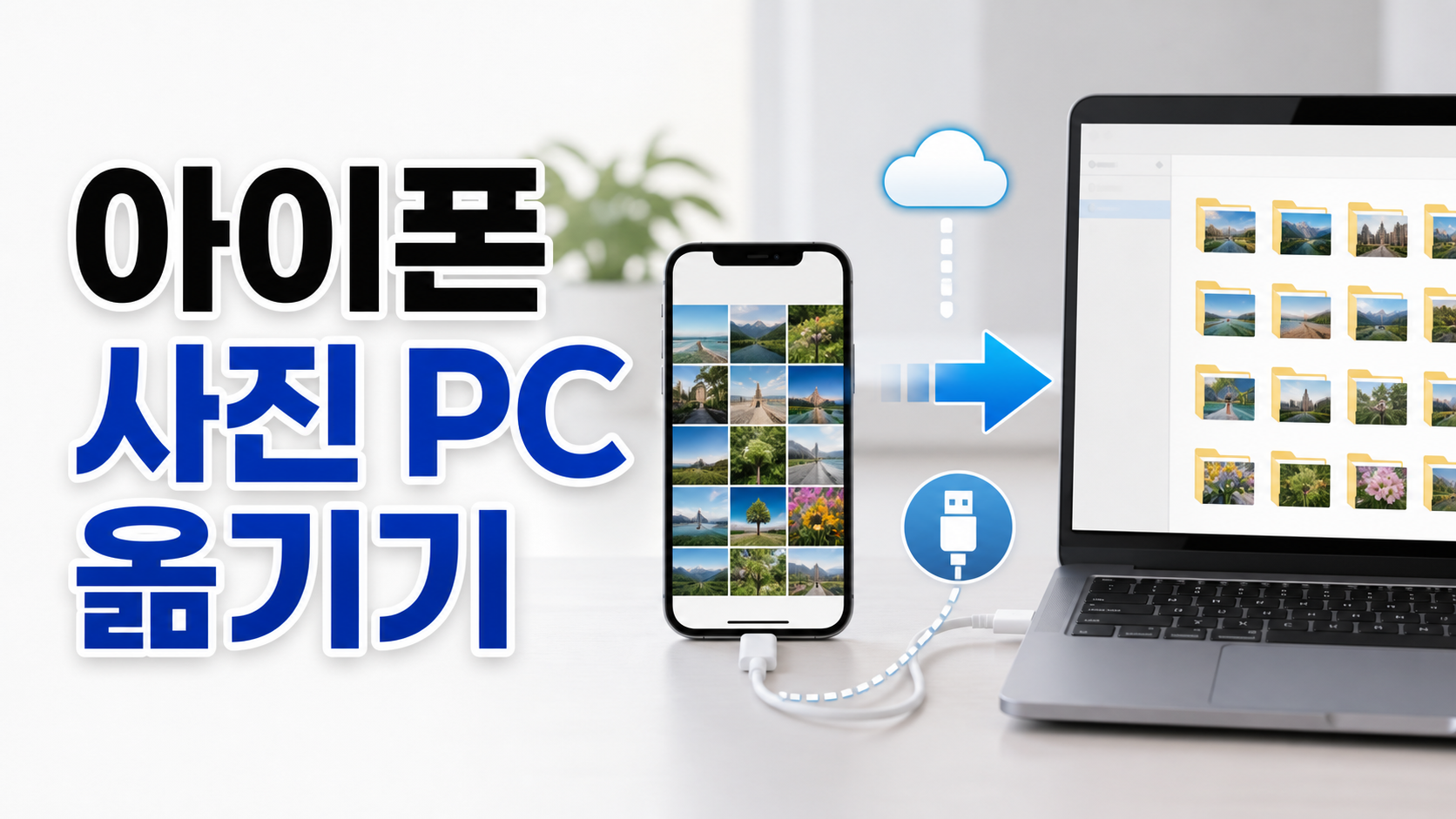 아이폰 사진 컴퓨터로 옮기기 4가지 방법 – 무선 및 유선 연결 꿀팁