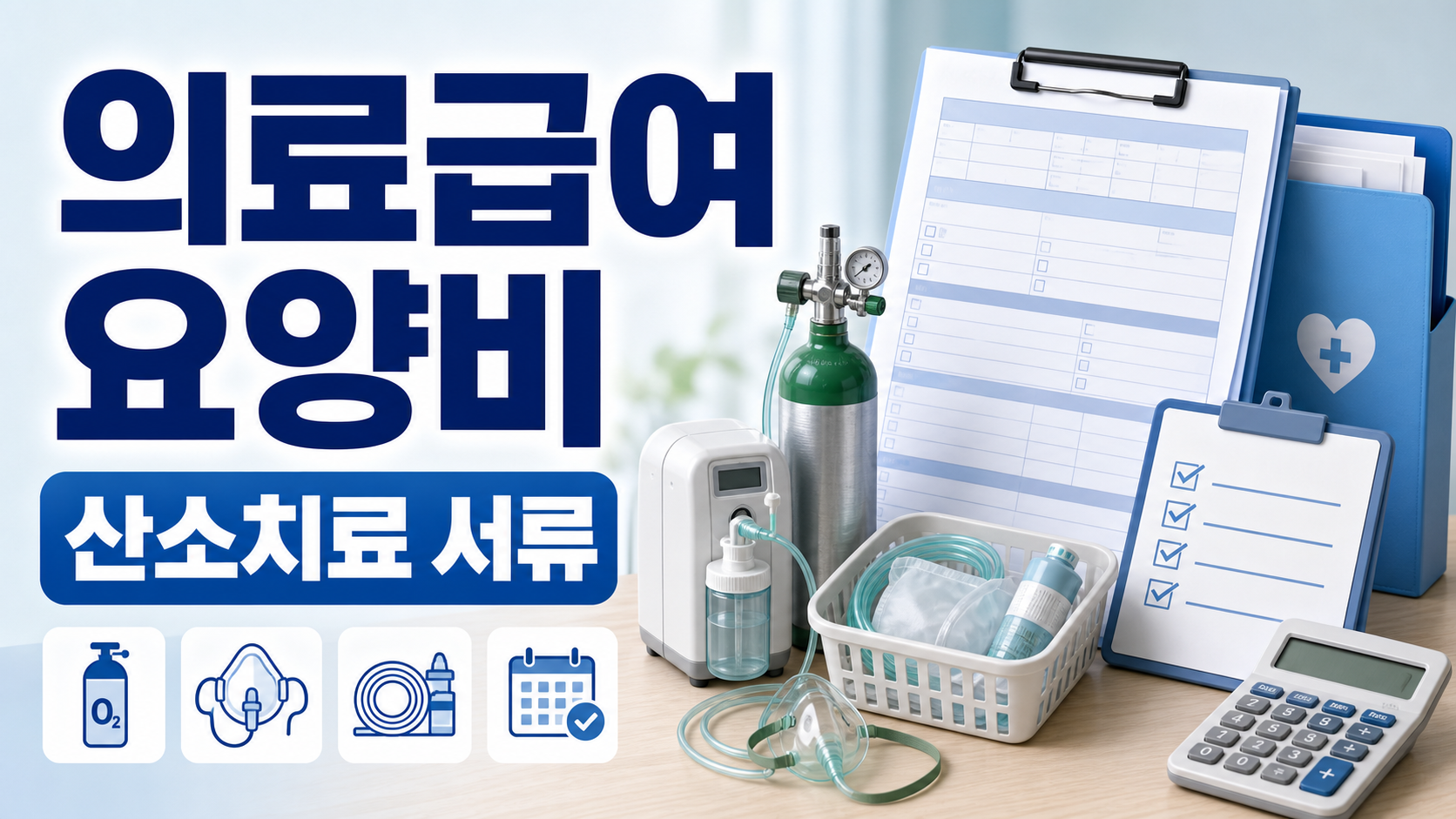 의료급여 요양비 지급청구, 산소치료·당뇨 소모품 비용 신청 전 서류 체크