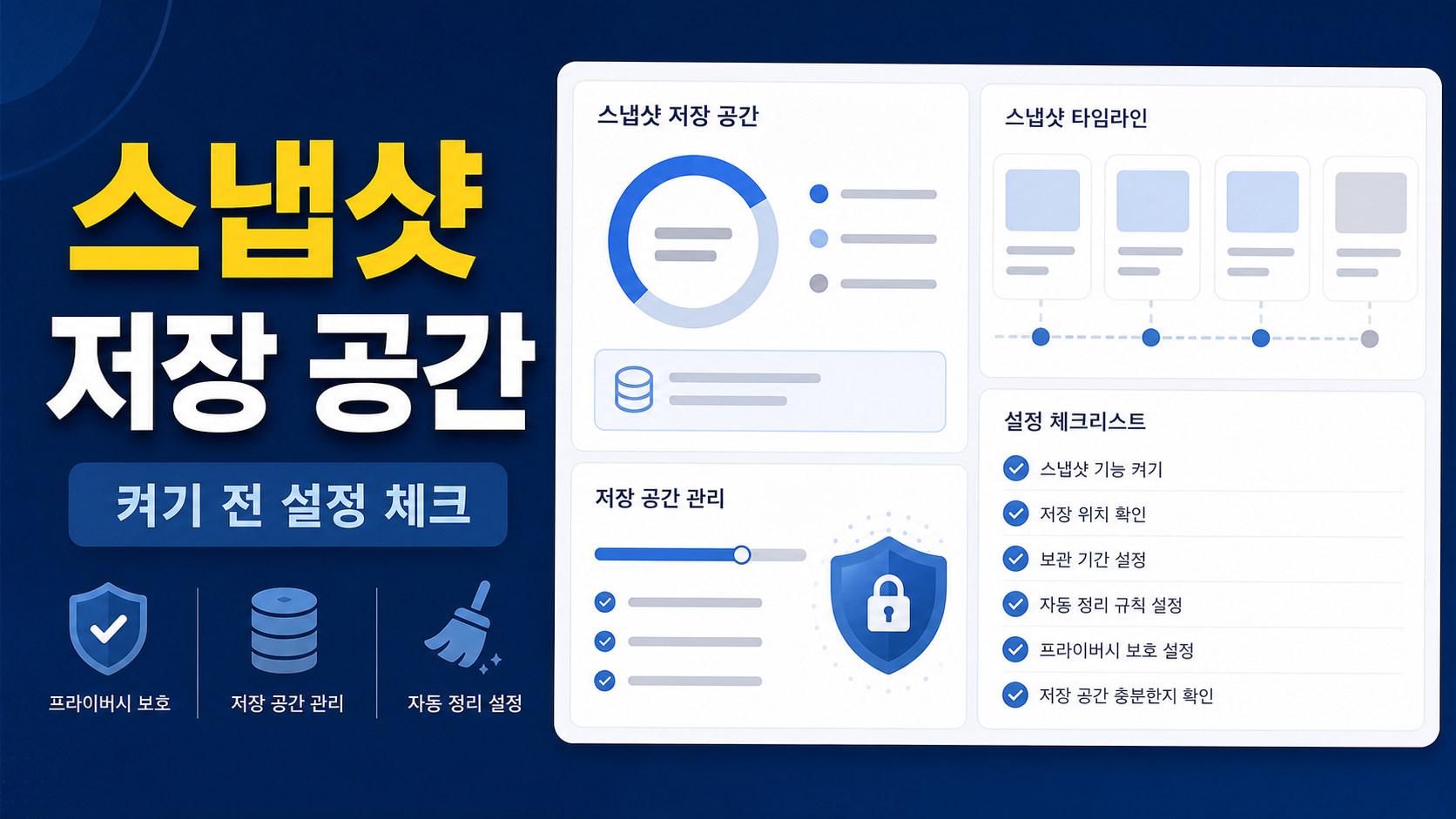 Windows Recall 스냅샷 저장 공간 조절 설정, 켜기 전 확인할 항목