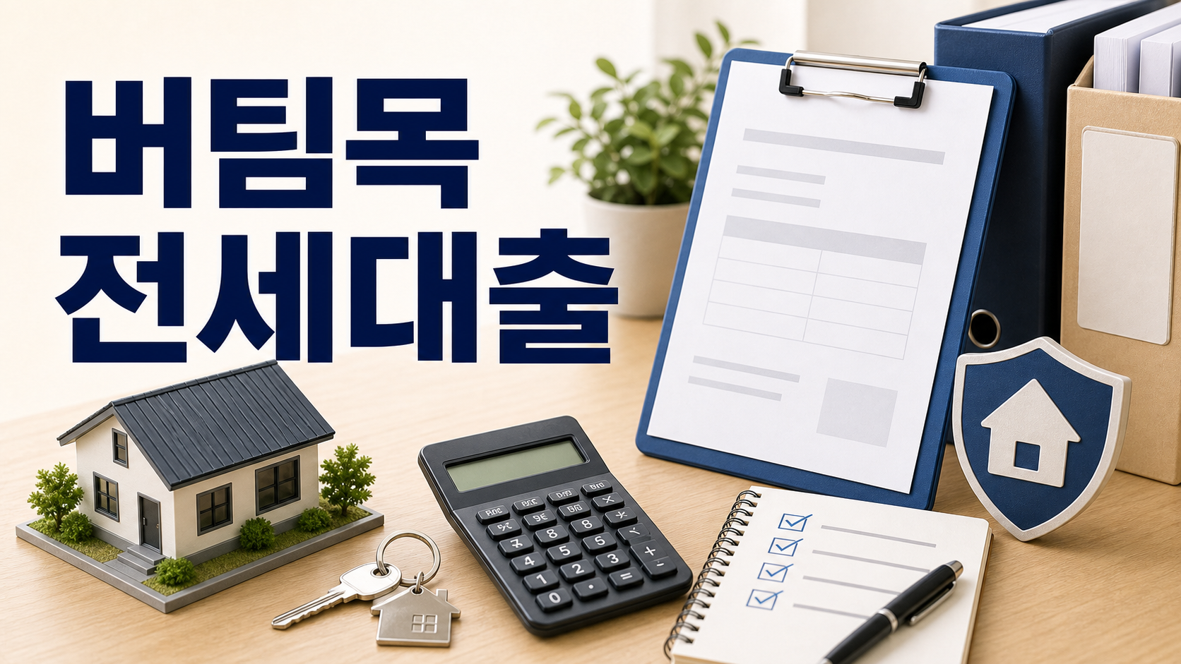 버팀목 전세자금대출 조건과 기금e든든 신청 절차 정리