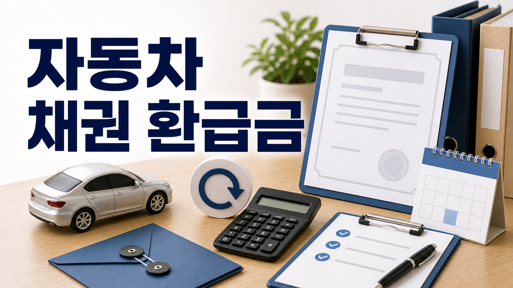 자동차 채권 환급금 조회 방법과 모바일 즉시 환급 정리