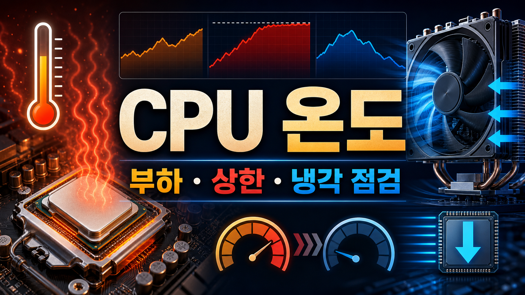 CPU 온도 확인과 해석: 모델별 상한·부하·스로틀링 점검 방법