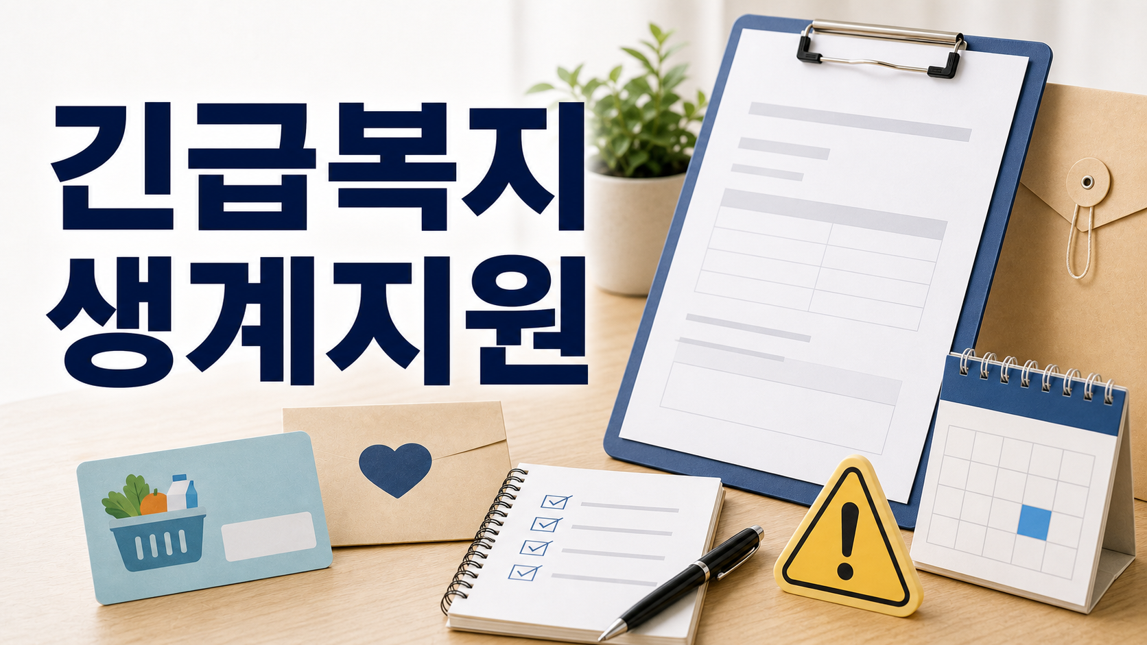 긴급복지 생계지원 신청 조건과 위기 사유 정리