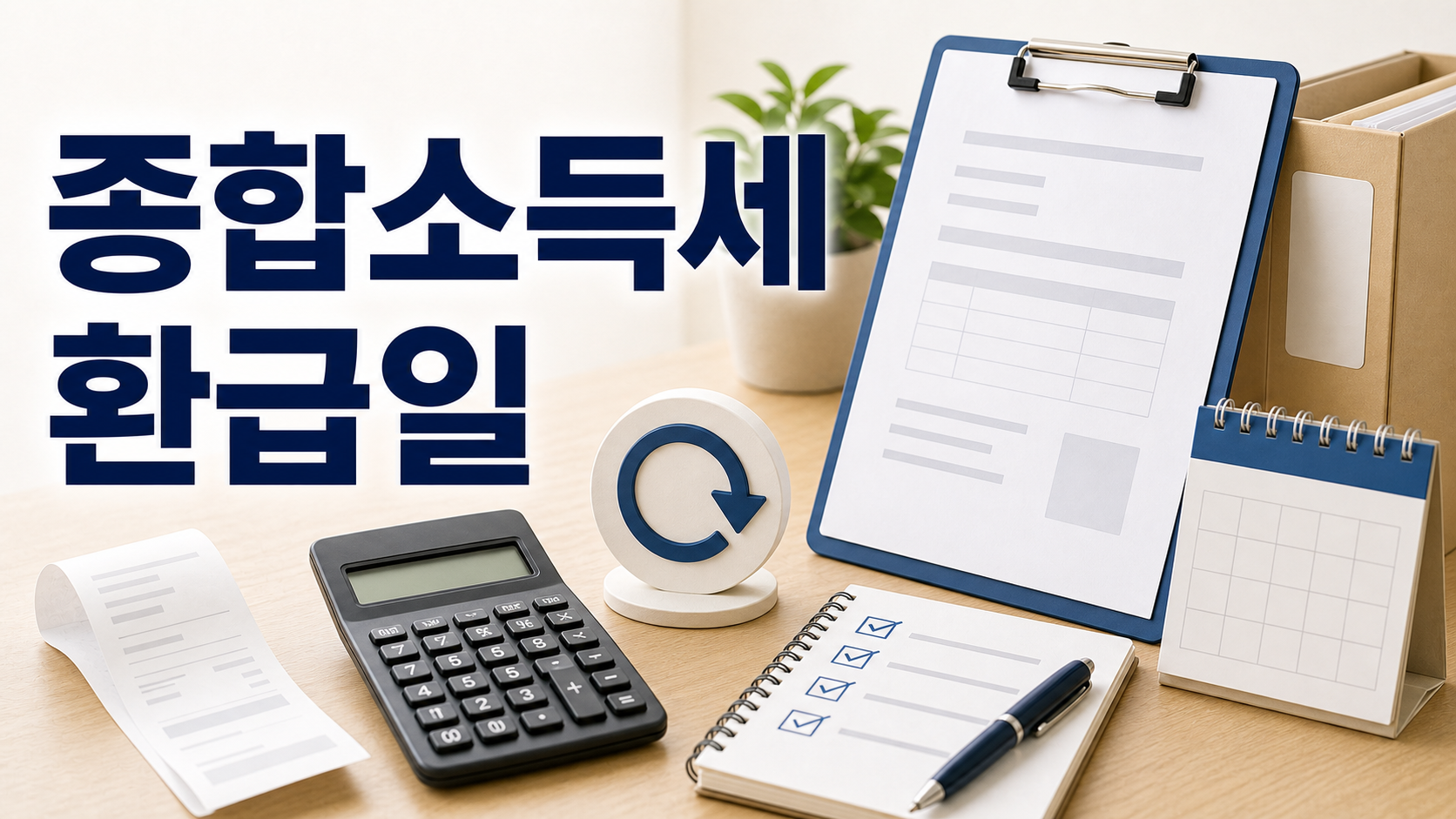 종합소득세 환급일 조회 방법과 입금 지연 해결 정리