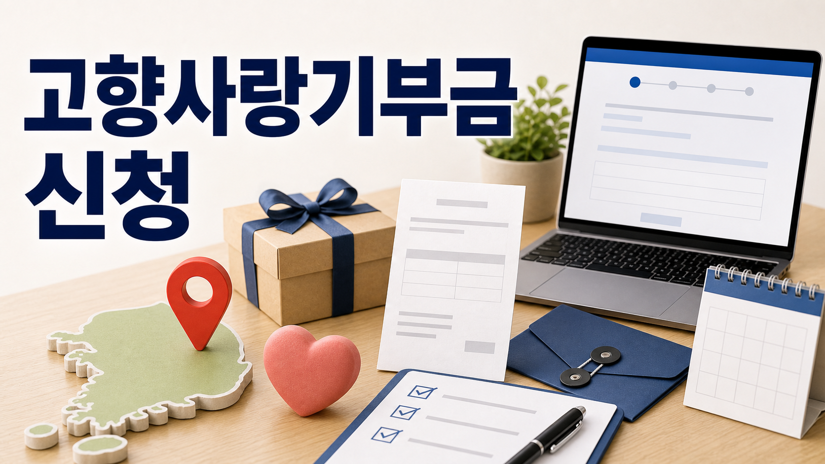 고향사랑기부금 신청 방법과 세액공제 답례품 혜택 정리