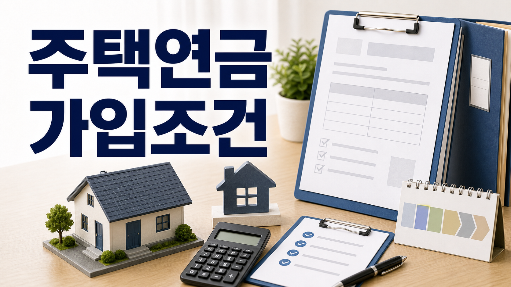 주택연금 가입조건과 평생 수령 신청 방법 정리