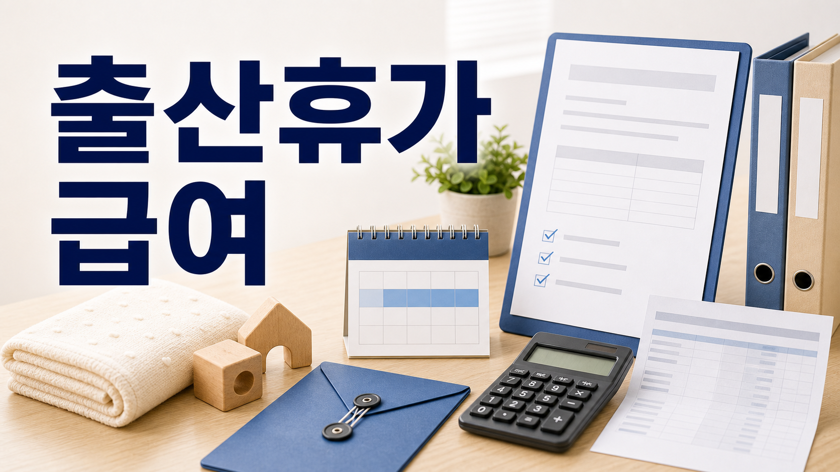 출산휴가 기간 및 급여 신청 방법과 조건 정리