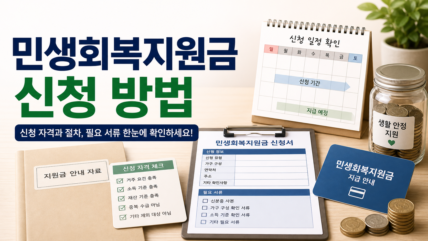 민생회복지원금 신청 방법: 2024년 놓치면 후회할 필수 체크리스트