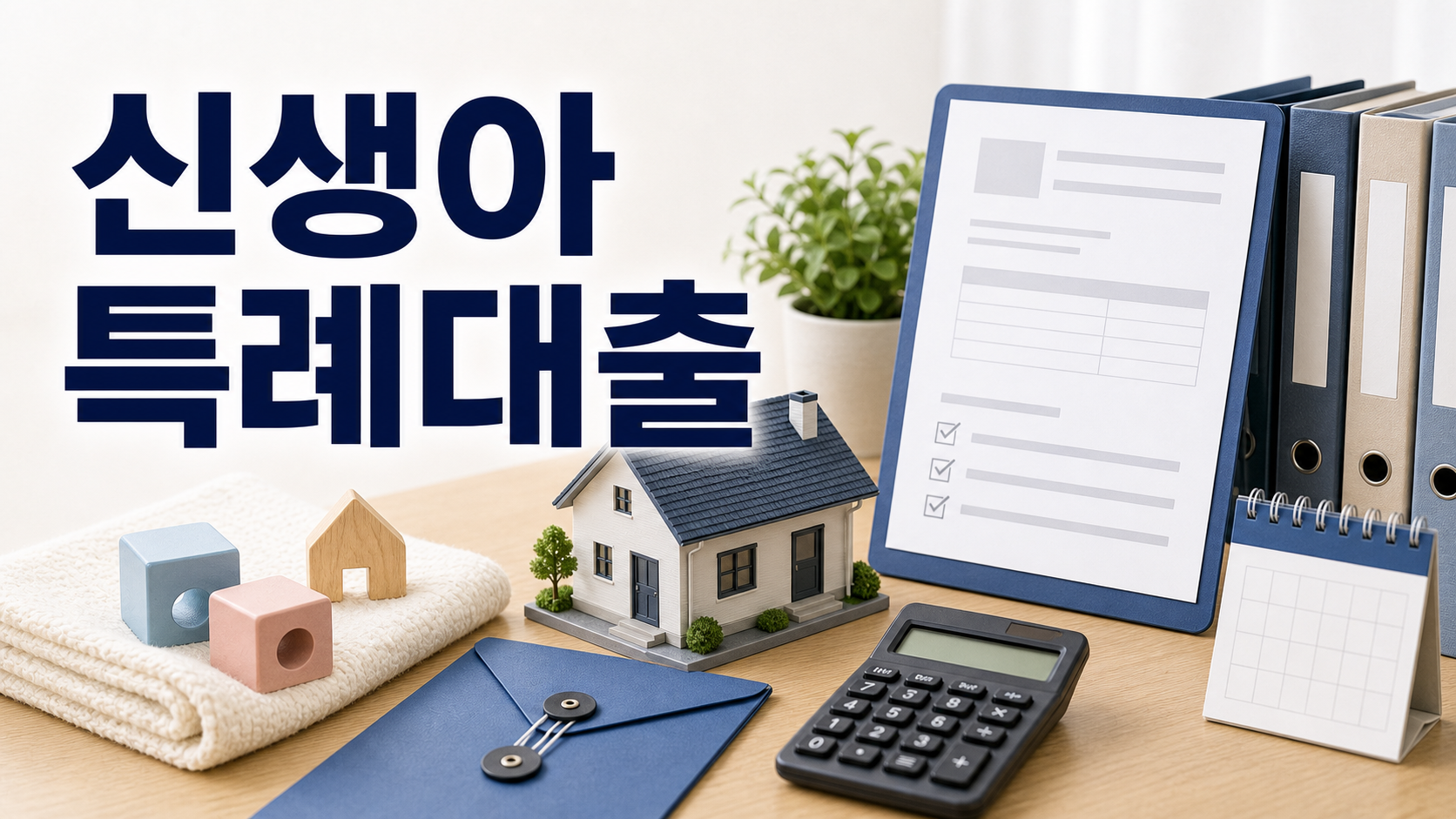 신생아특례대출 조건과 디딤돌 버팀목 한도 정리