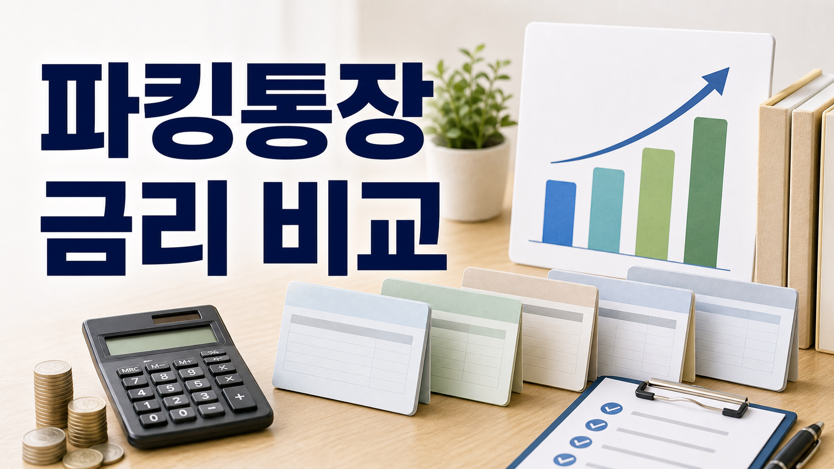 파킹통장 금리 비교와 이자 높은 곳 고르는 법
