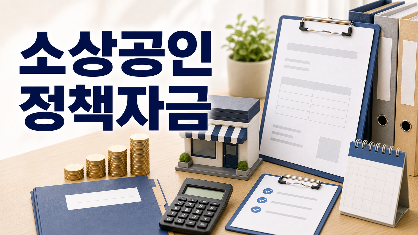 소상공인 정책자금 조건과 신청 서류 제출 방법 정리