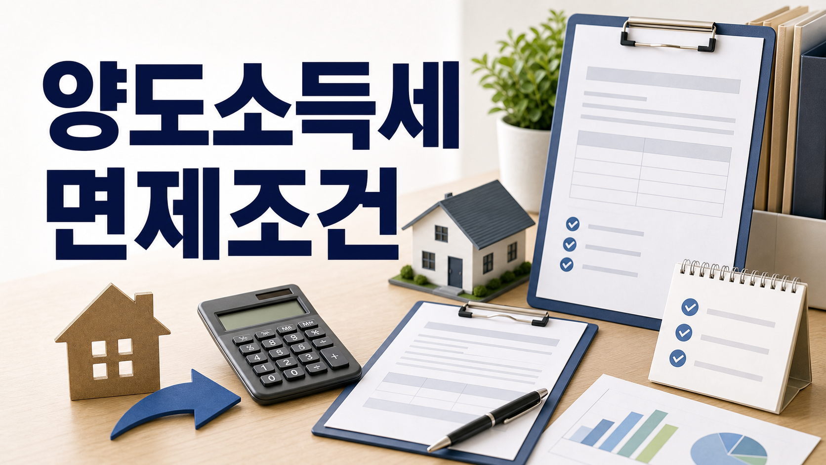 양도소득세 면제조건 1세대 1주택 비과세 기준 정리