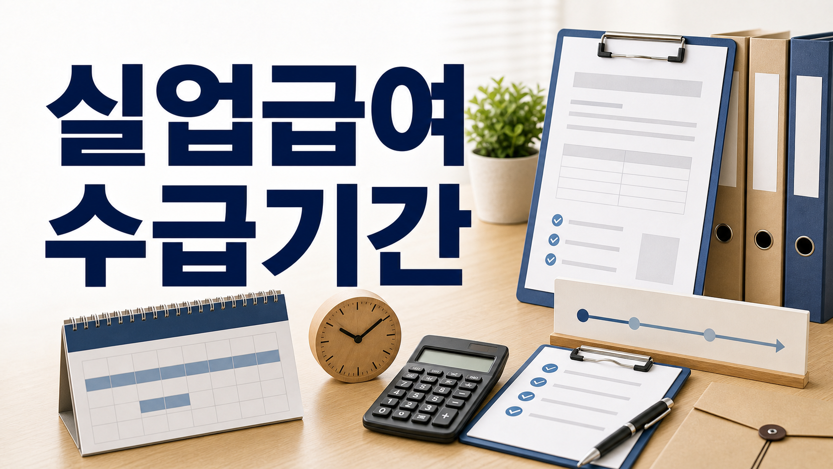 실업급여 수급기간과 피보험단위기간 조건 정리