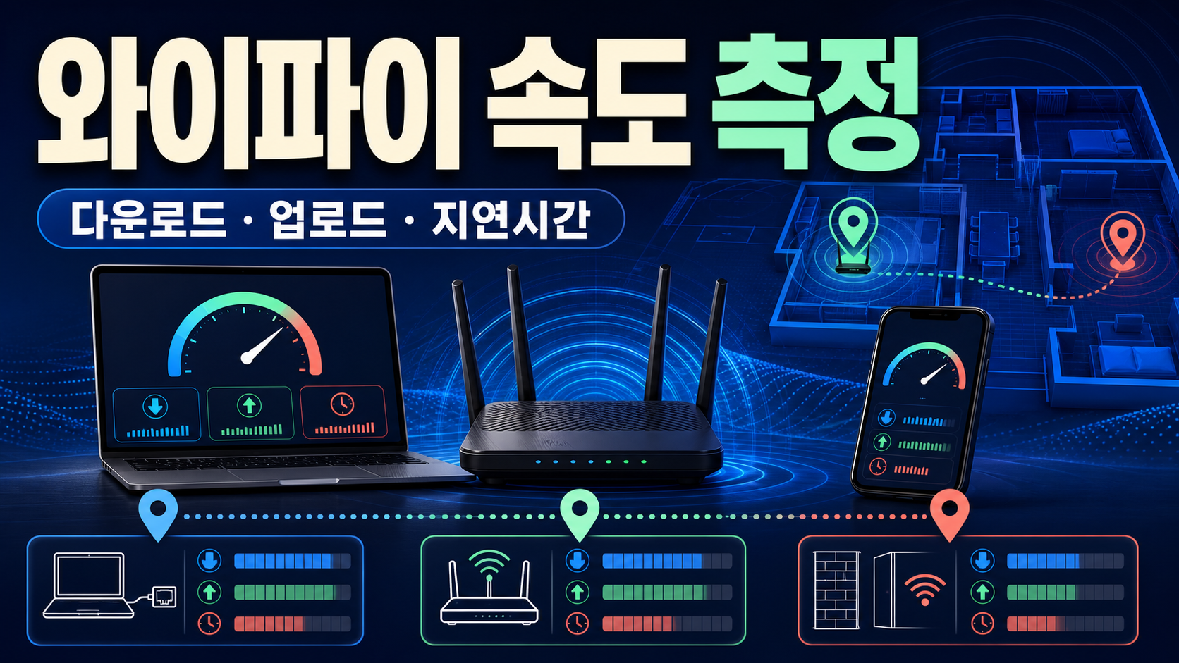 와이파이 속도 측정 결과를 제대로 비교하는 방법