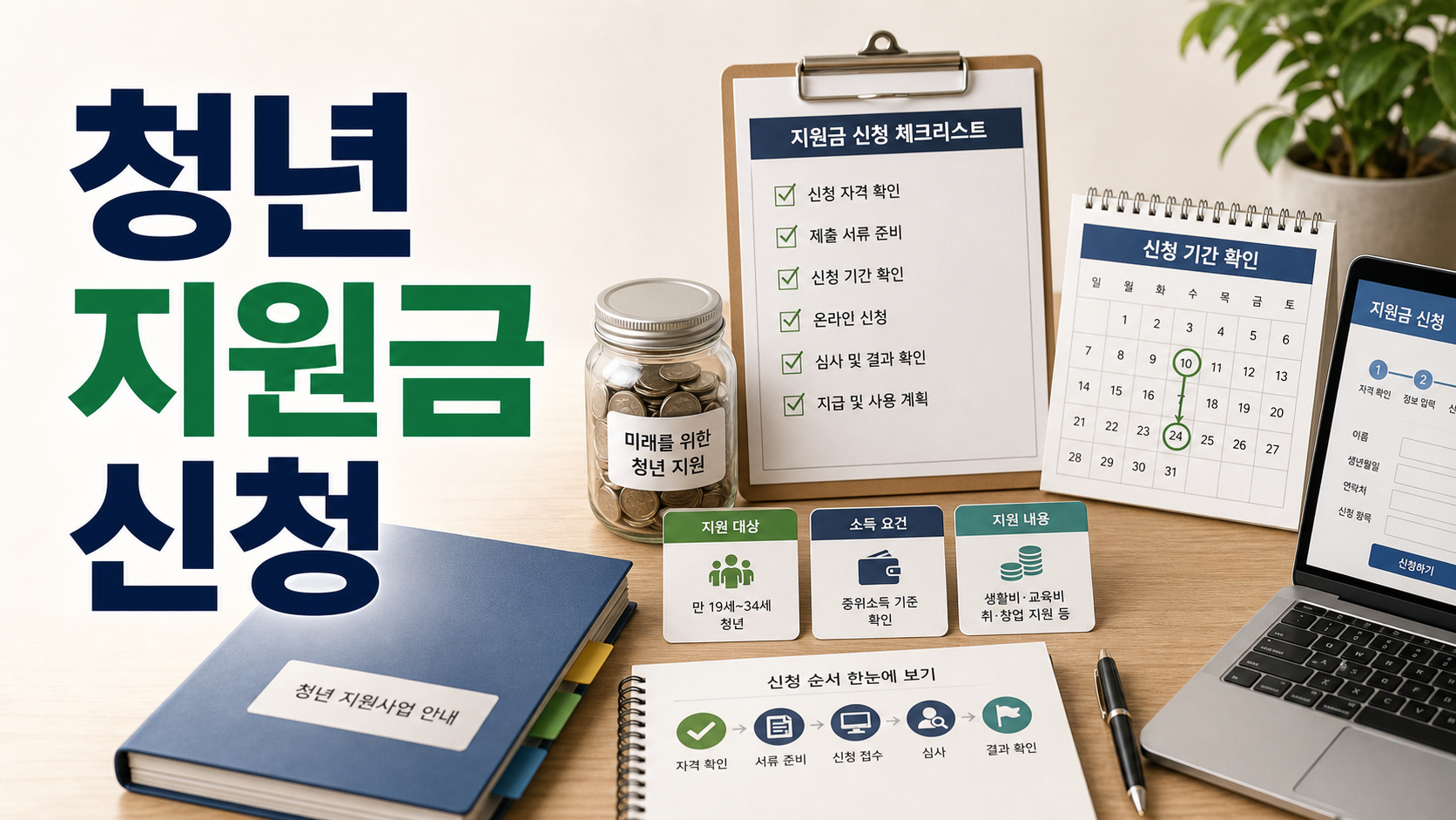 청년 지원금, 이것만 알면 신청 끝! 조건부터 순서까지 완벽 가이드